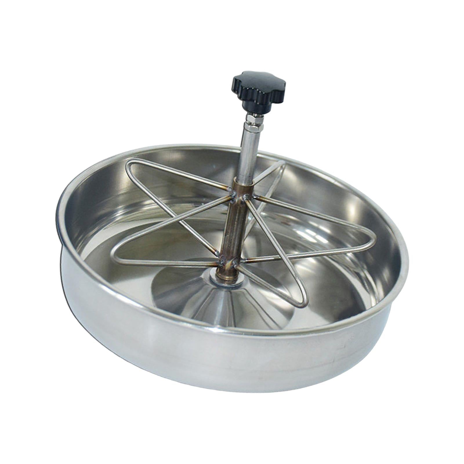Pig Food Trough Mountable Heavy Duty Basin Pig Waterer for Poultry Pet Cattl