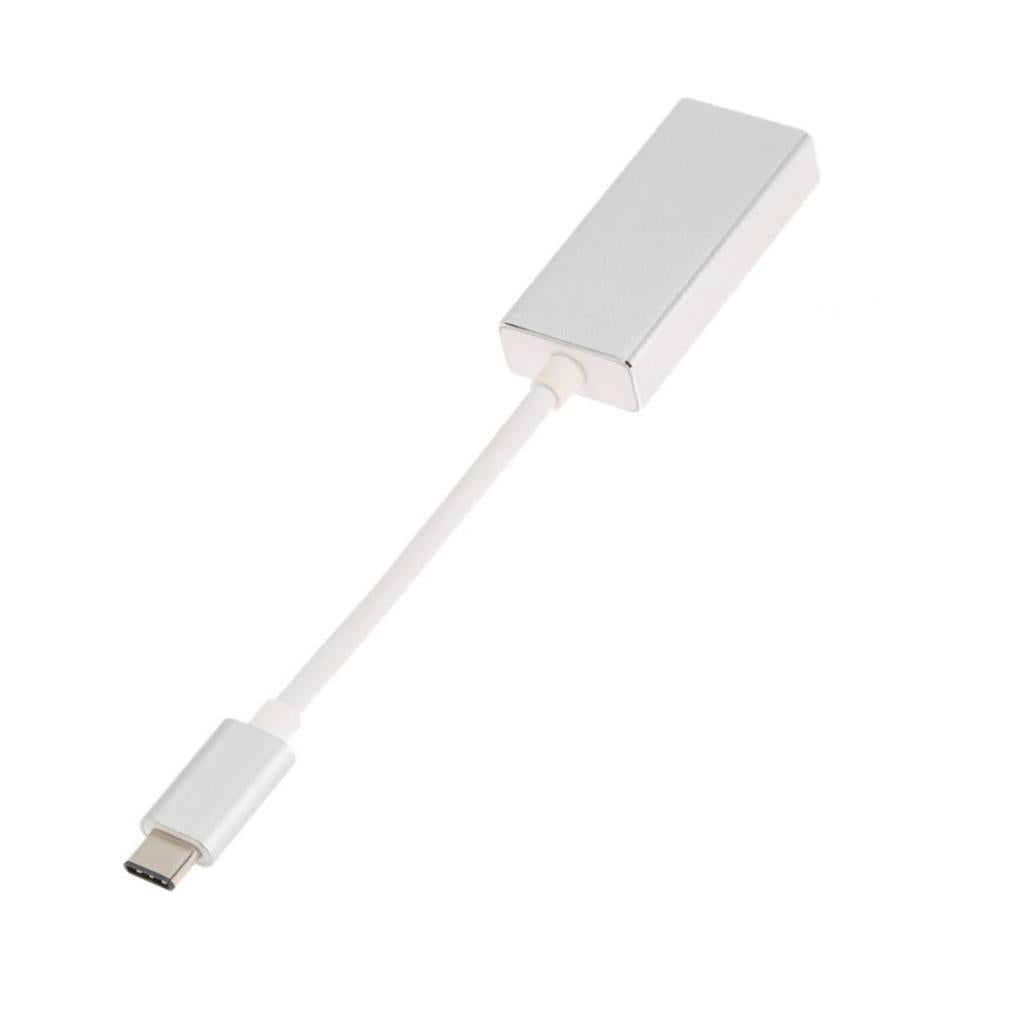 USB C Type C Mini Display Port DP Adapter Support 4K Male to Female silver