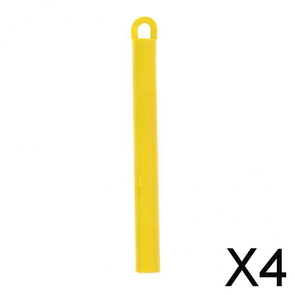 4xNew Yellow Rubber Snooker / Pool Cue Hanger - Helps Prevent Warping