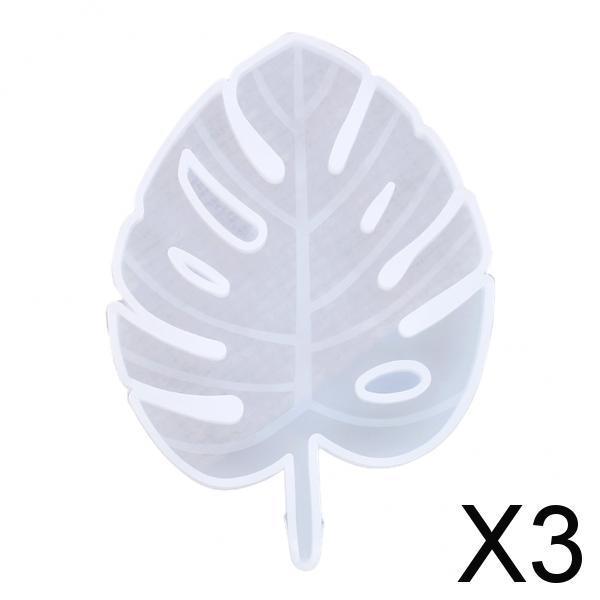 3xSilicone Cake Mold DIY Epoxy Resin Casting Moulds 12.2x8.7cm