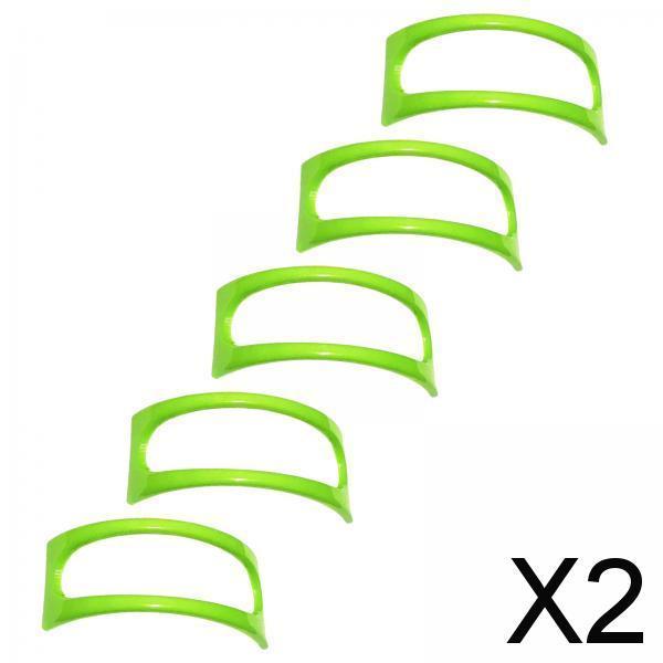2x5x Taco Holder Stand Mexican Restaurant Pancake Rack Taco Shell Holder Stand