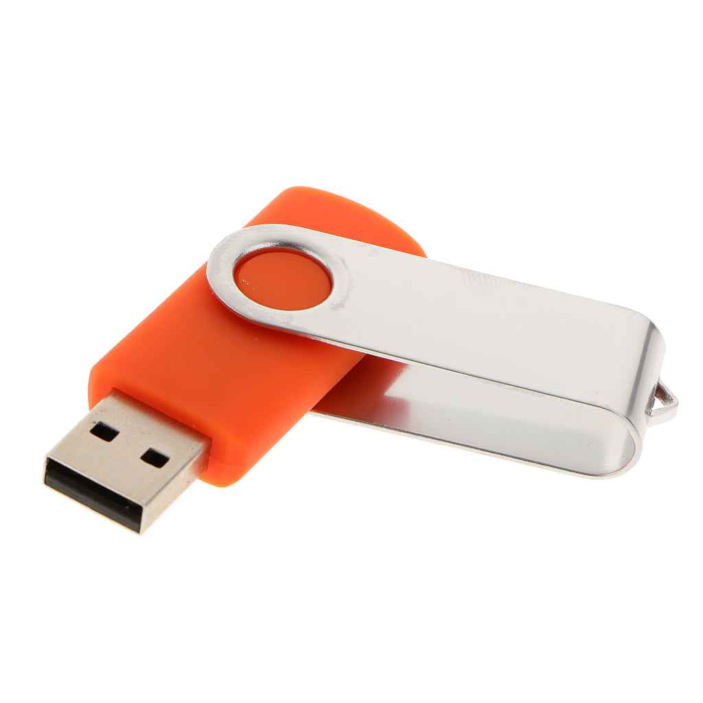 8GB USB 2.0 Flash Drive Memory Stick Pen Drive Storage Thumb U Disk Orange