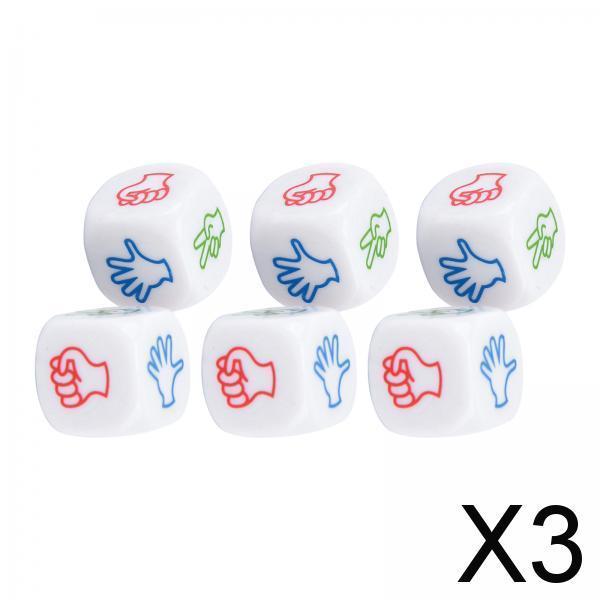3xDice Games Drinking Decider Games Table Borad 6 Side for family Adult