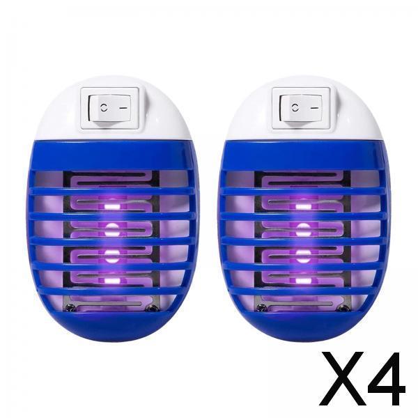 4xMosquitoes Killer Gnat Catchers Plug in Fly Traps for Living Room Home 2 Pieces