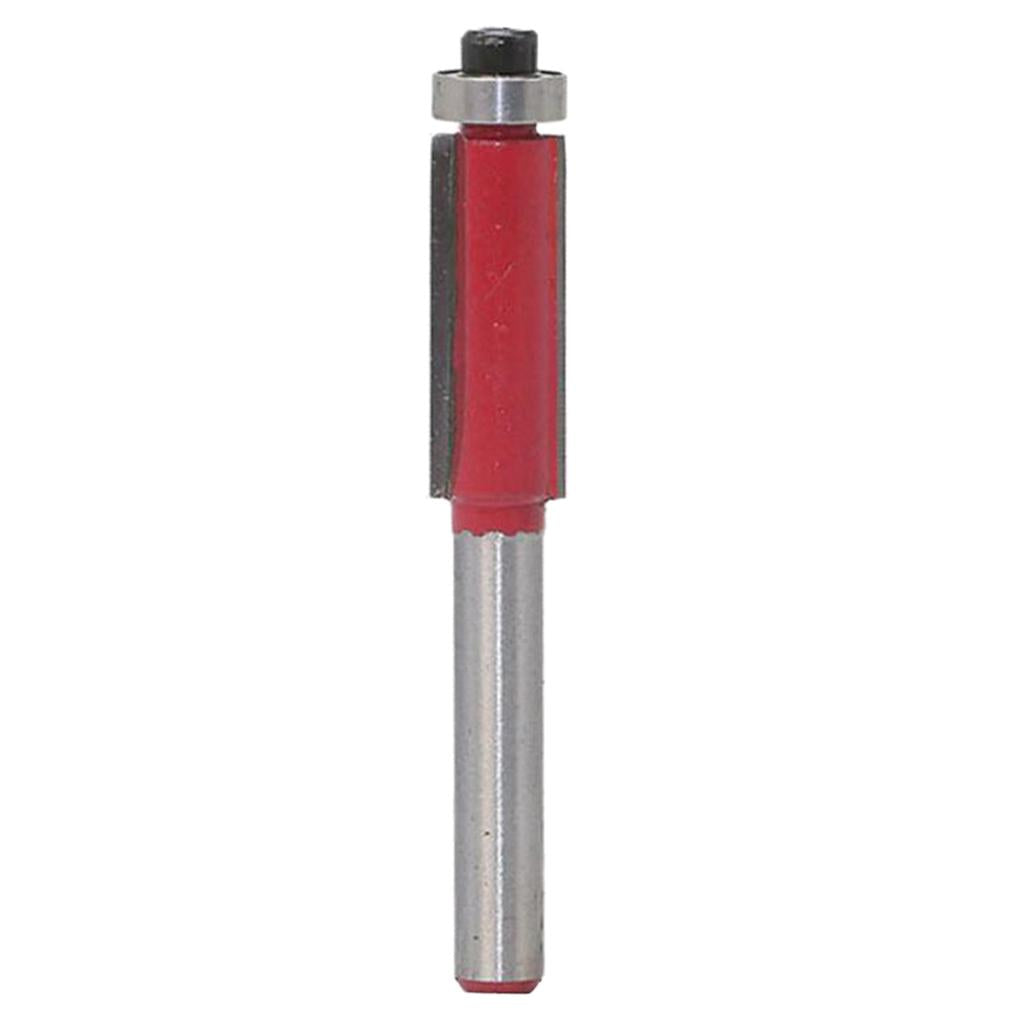 Flush Trim Router Bit 1/4'' Woodworking Tool Groove Router Bit 9.52mm