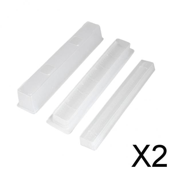 2xSushi Maker Kit for Beginners 3Pcs/Set Sushi Making Kit Plastic Non-Stick