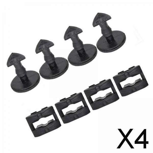 4x4Pcs Tow Eye Cover Clips for Land Rover Discovery 3 4 Range Rover Sport Style C 