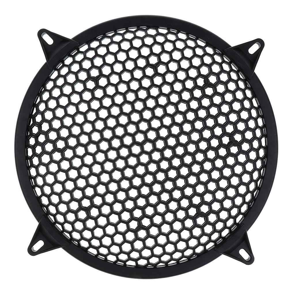 10'' Plastic Speaker Subwoofer Mesh Grill Cover Home Car Audio Parts
