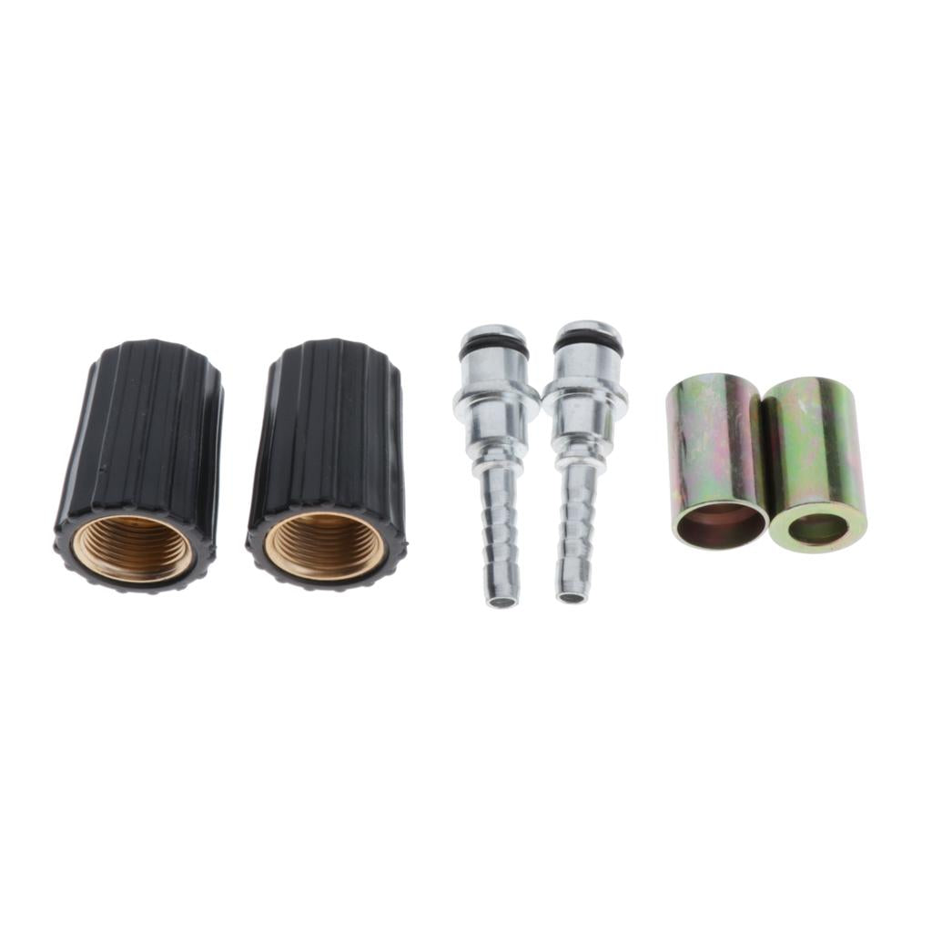 Pressure Washer Steel Pipe Fitting Pressed Joints D 8mm M14