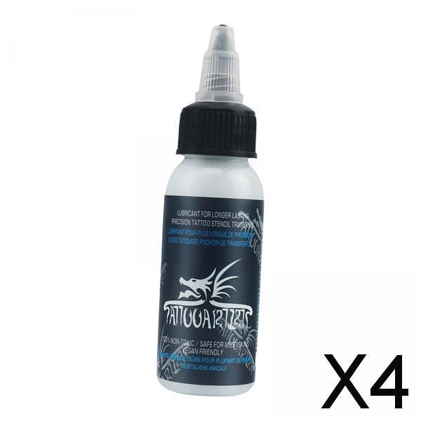 4xTattoo Transfer Cream Gel Professional Soothing Soap for Clean Stencils