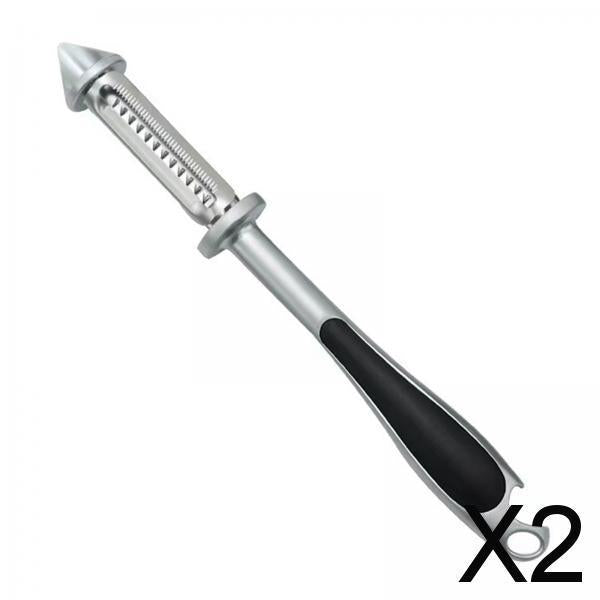 2xPremium Swivel Vegetable Peeler Durable Fruit Vegetables Peeler Kitchen Tool None B