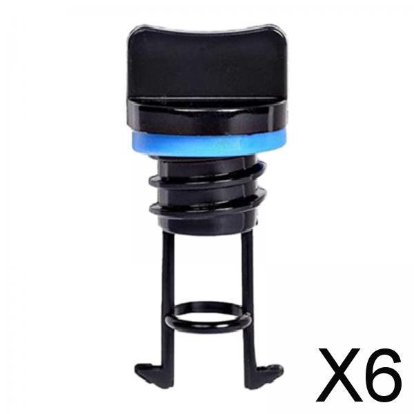 6xUniversal Drain Twist Plug Standard Size for Kayak Boat Hull Yacht