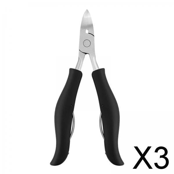 3xToe Nail Clippers Cutters Nippers for Ingrown Nails Thick Nails Fingernails 1 Piece