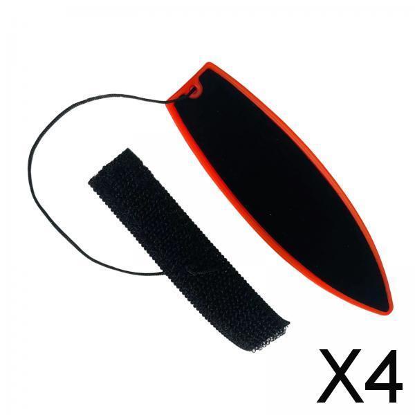 4xMini Skateboard Fingerboards Educational Mini Toys Set Motor Skills for Game Red