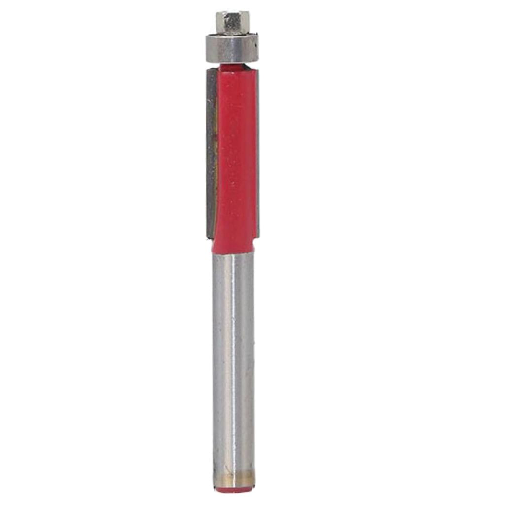 Flush Trim Router Bit 1/4'' Woodworking Tool Groove Router Bit 7.96mm