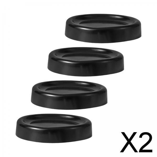 2x4Pcs Anti Vibration Pads Bed Risers Prevent Walking for Bed Chair Cabinet