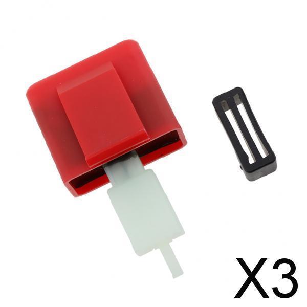 3xUniversal 12V Turn Signals Flash Rate Control Flasher Relay for Motorcycle
