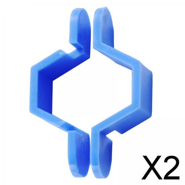 2xPortable Hose Hexagon Nut Wrench Spanner Water Heaters Adjustable for Repair Tool Blue