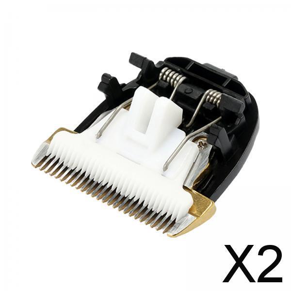 2xBlade Clipper Head Professional Replace Tool Trimmer Heads for Grooming Home Short