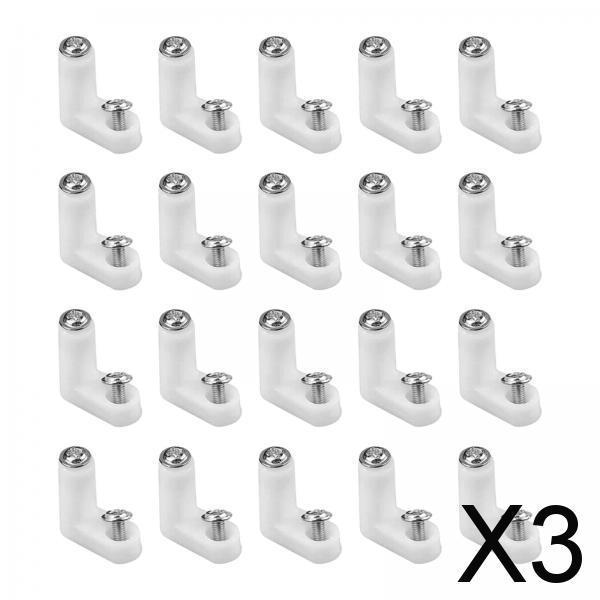 3xPCB Board Mounting Feet Durable with Screws Circuit Board Compact PCB Spacer 20Pcs