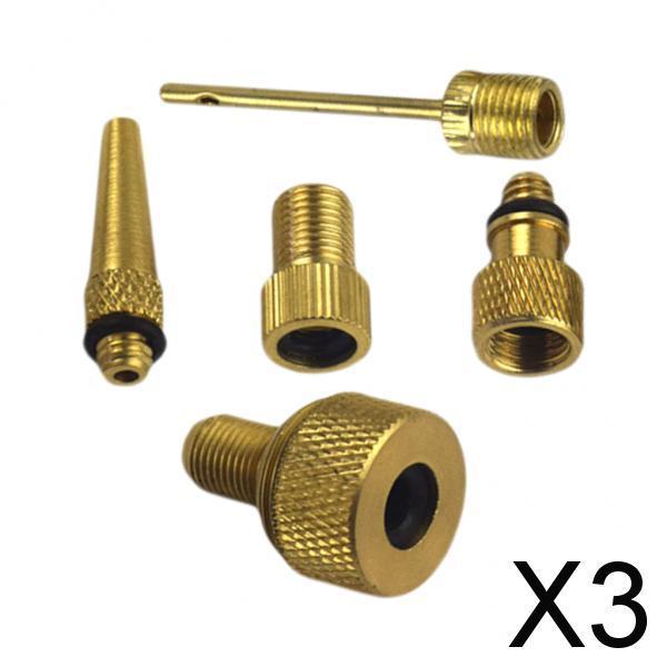 3xHigh quality Brass Air Tie Rod Pump Valve Clip Clamp Connector Adapter Set