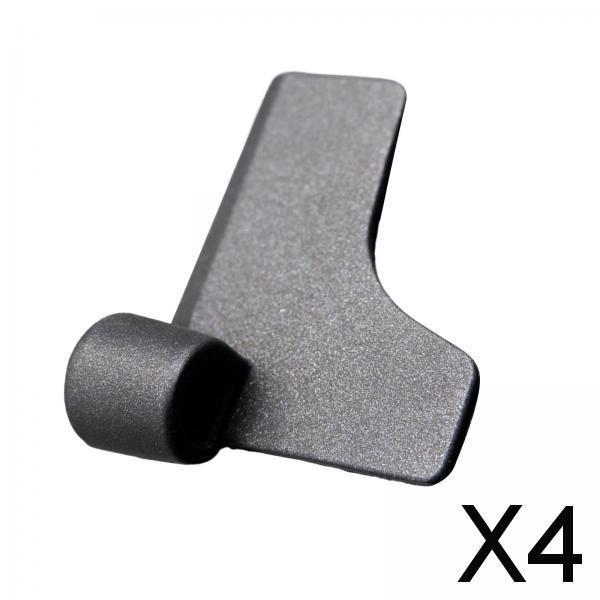 4xNonstick Bread Maker Parts Lightweight Kneading Blade Paddle for Home Baking 68x20x48mm