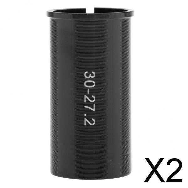 2xBicycle Seat Post Shim Tube Sleeve Adapter Size Reducer 15 Size 27.2 to 30.0