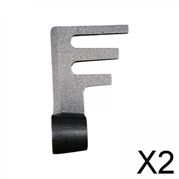 2xNonstick Bread Maker Parts Lightweight Kneading Blade Paddle for Home Baking 65x20x42mm