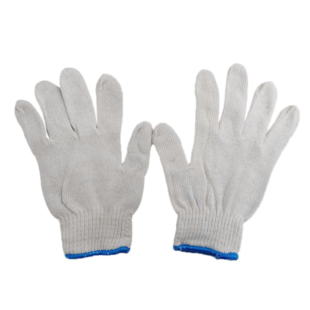 Cotton Thread Labor Protection Work Gloves Welding Gloves Carrying Non-skid D