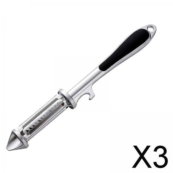 3xPremium Swivel Vegetable Peeler Durable Fruit Vegetables Peeler Kitchen Tool None A