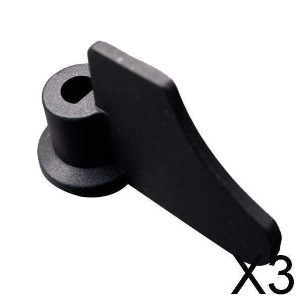 3xNonstick Bread Maker Parts Lightweight Kneading Blade Paddle for Home Baking 62x26x40mm