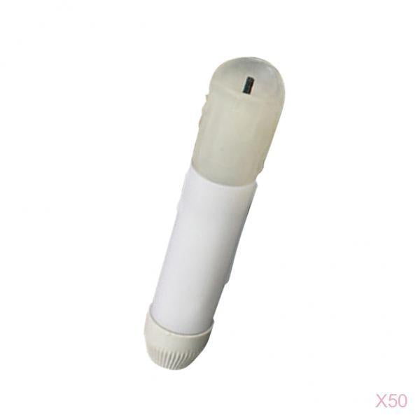 50 Pieces 105mm Tall Electric LED Candle Flameless Candle for Party Decor B