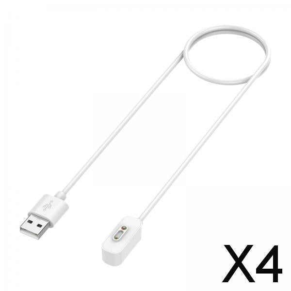 4xSmart Watch Magnetic Charging Cable Portable for x5 x5 Play x4 Parts White 