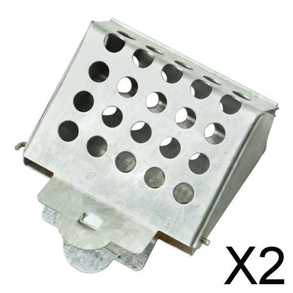 2xQueen Bee Catcher Cage Stainless Steel Clamp Beekeeping Tool Beekeeper
