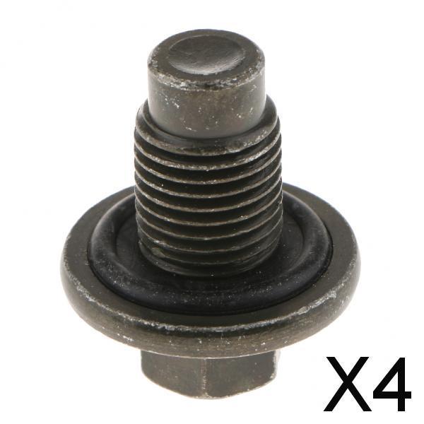 4xOil Exhaust Cup Screw Cap M14 x 1.5mm for Land Rover 5.0L-V8-Engine