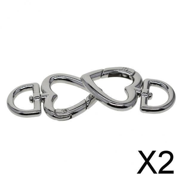2x2 Pieces Swivel Clasps Lanyard Snap Hook Lobster Claw Clasp Jewelry Findings