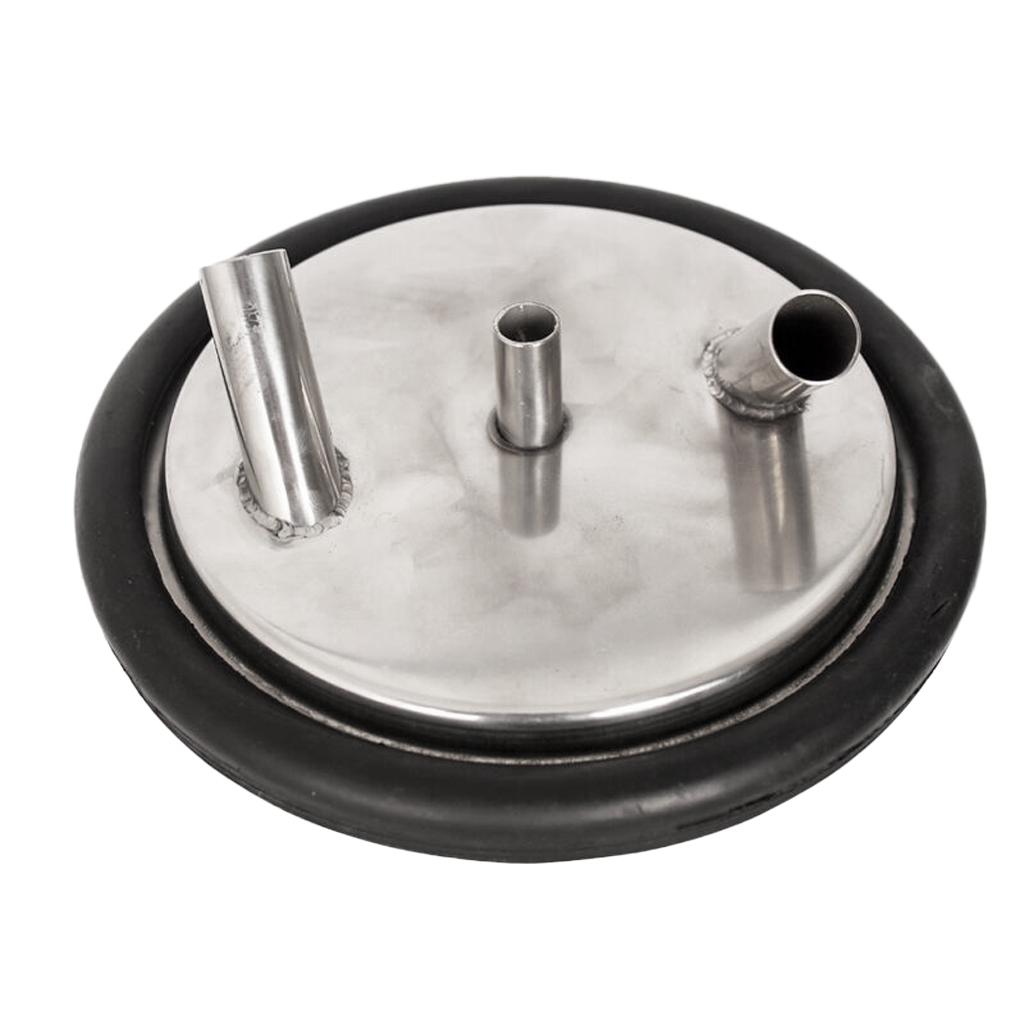 Stainless Steel Material Milk Bucket Pail Lid Gasket Cover B