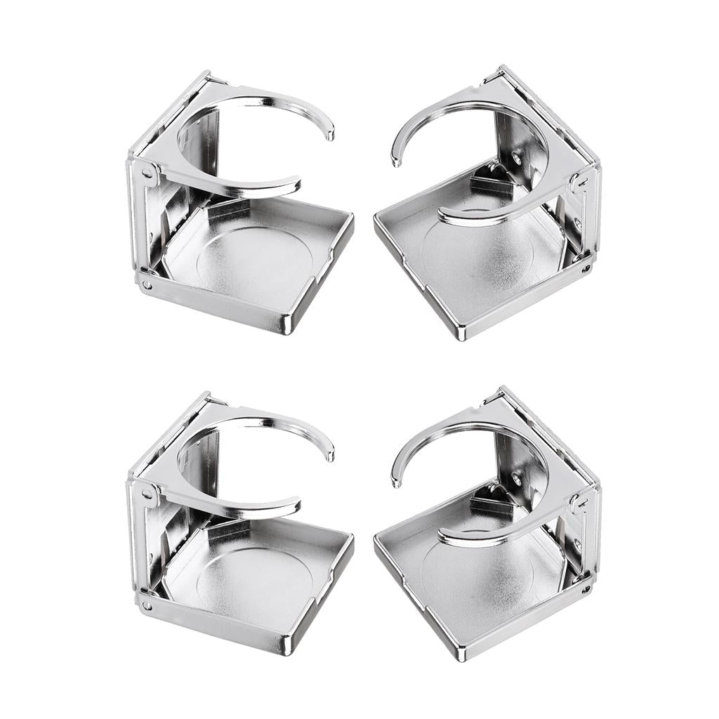 4Pcs Plastic Foldable Beverage Drink Cup Holder for Car Boat Foosball Table