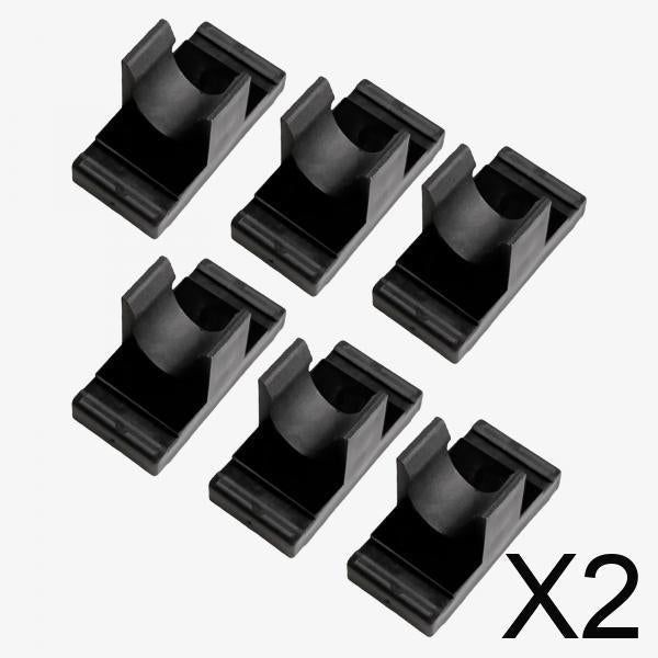 2x6Pcs Camping Cart Buckle Golf Trolley Card Buckle for Outdoor Camping Travel