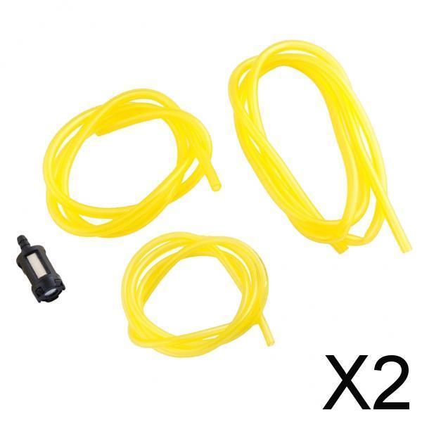 2x3 Size Replacement Fuel Line Hose for 2 Cycle Engine Chainsaw Snow Blower