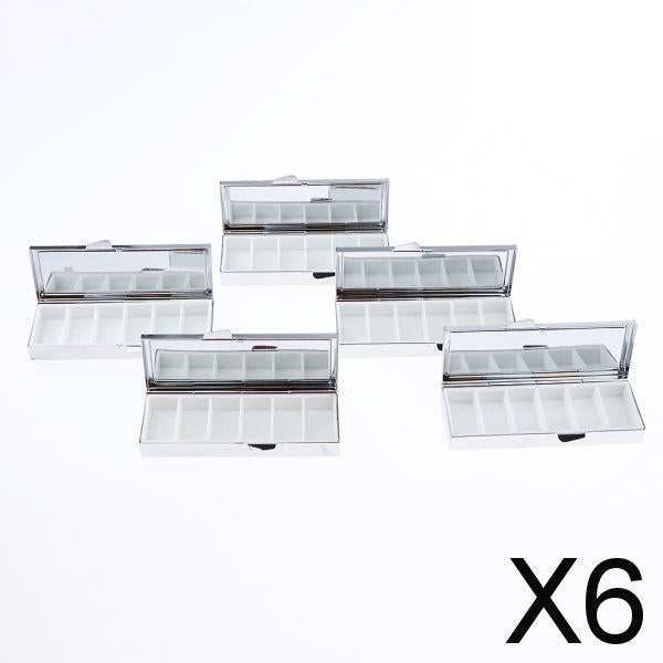 6x6 Compartments Pill Organizer Box Medicine Tablet Case for Daily Travel Use