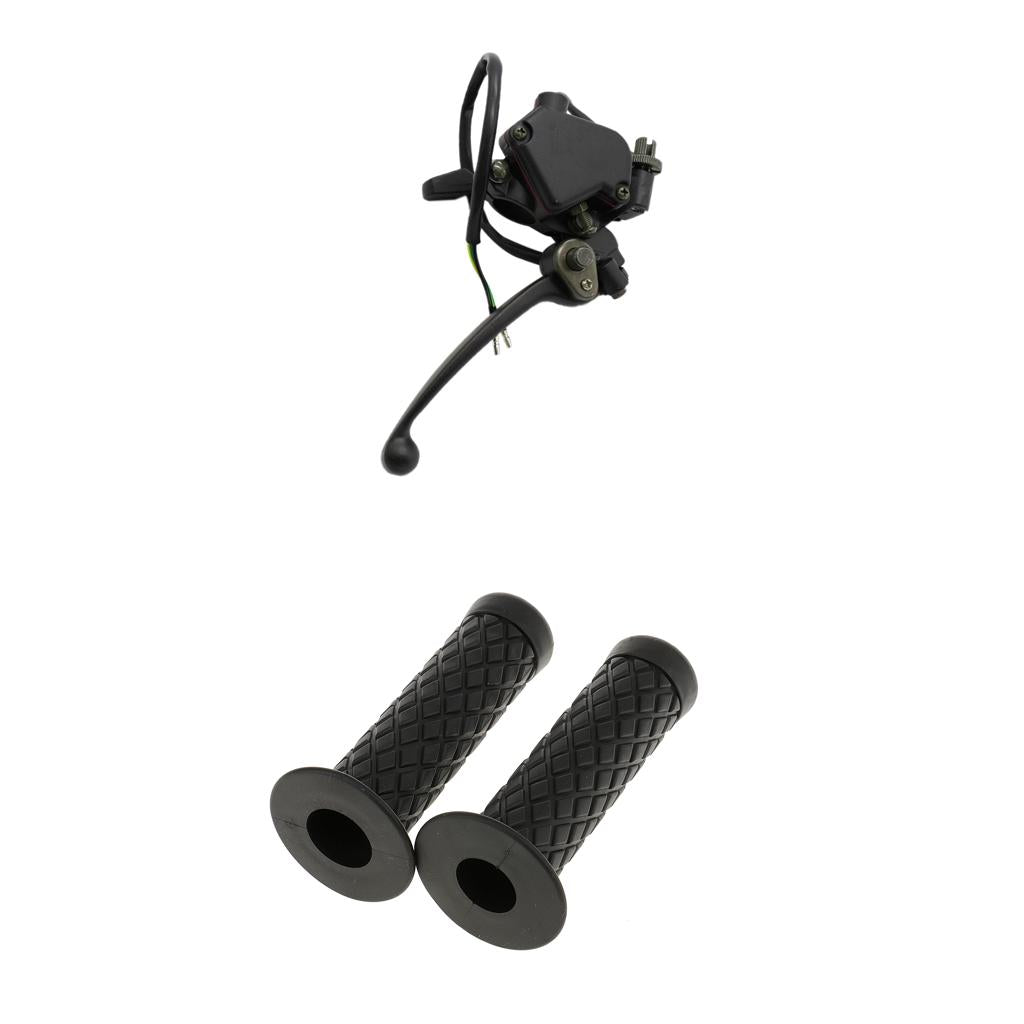 7/8'' Handlebars + Thumb Throttle Cable Handle Brake Lever for 50 110cc ATV