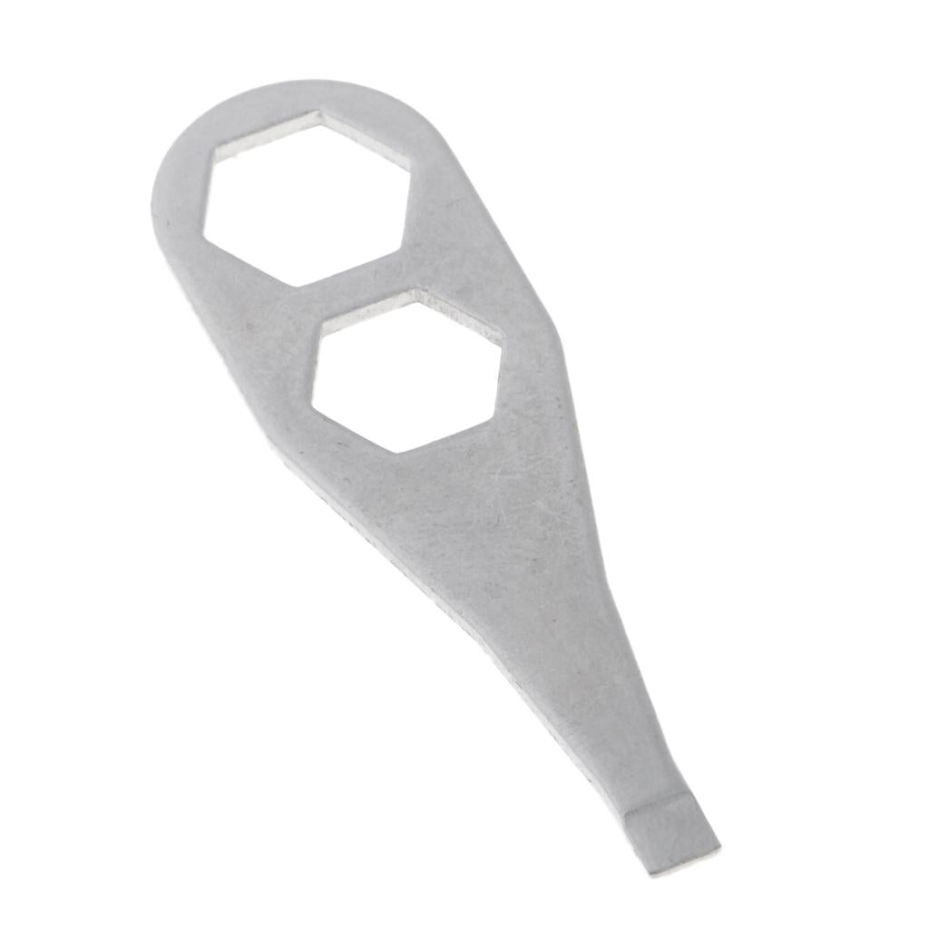 Aluminum Alloy Fishing Reel Parts Reel Handle Tool Nut Wrench M10 M11
