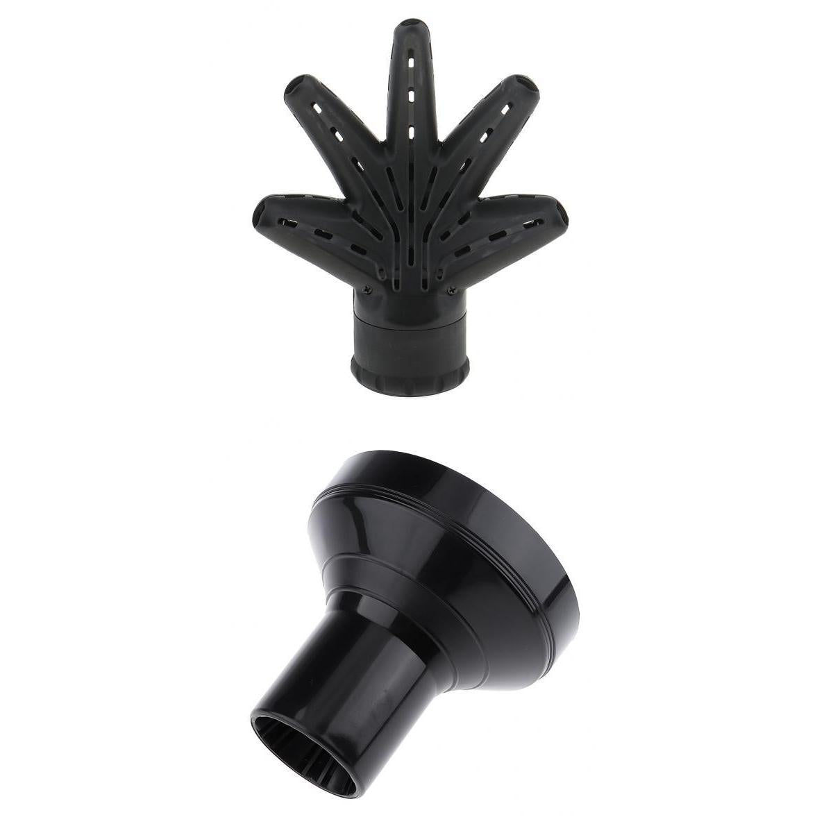 2x Hairdressing Hand Shape Hair Blow Dryer Diffuser Universal Blower Cover