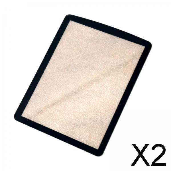 2xLCD Screen Window Display Acrylic Anti Scratch Cover for Canon 2000D Durable