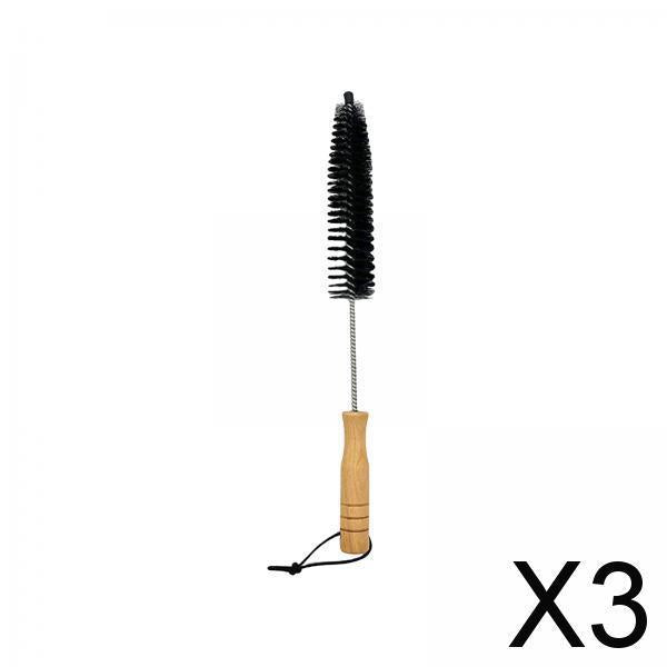 3xClothes Dryer Vent Brush Universal for Dryer Vent Exhaust Vents Refrigerator 40cm half Bristles