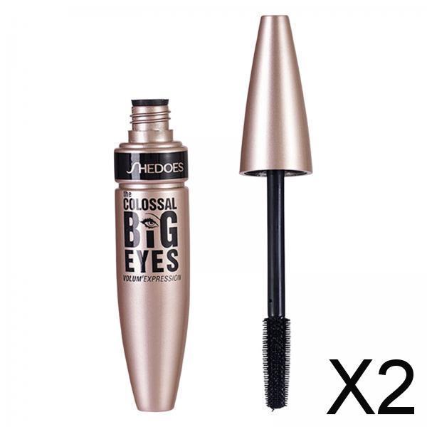 2xMascara No Smudging Eye Makeup Sweatproof Silicone Soft Brush Girl Gifts 1 Piece