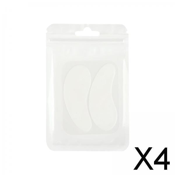 4xEyelash Extension under Eye Pads for Lash Extension Supplies Eyelash Tinting White