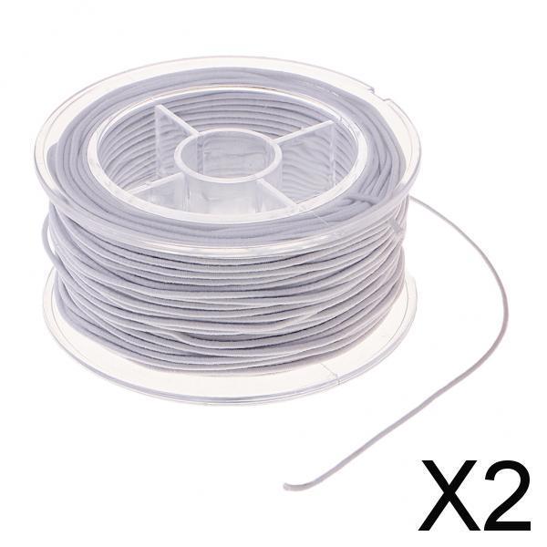 2x1 Roll Elastic Thread Jewelry Making Cord DIY Bracelet Crafts Beads String 