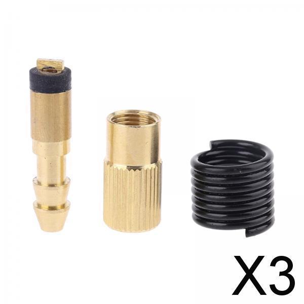 3xCar Tire Inflatable Adapter Inflator Valve Connector Replaces
